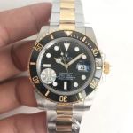 Replica Swiss Rolex Submariner Black Dial With Ceramic Bezel Watch_th.jpg